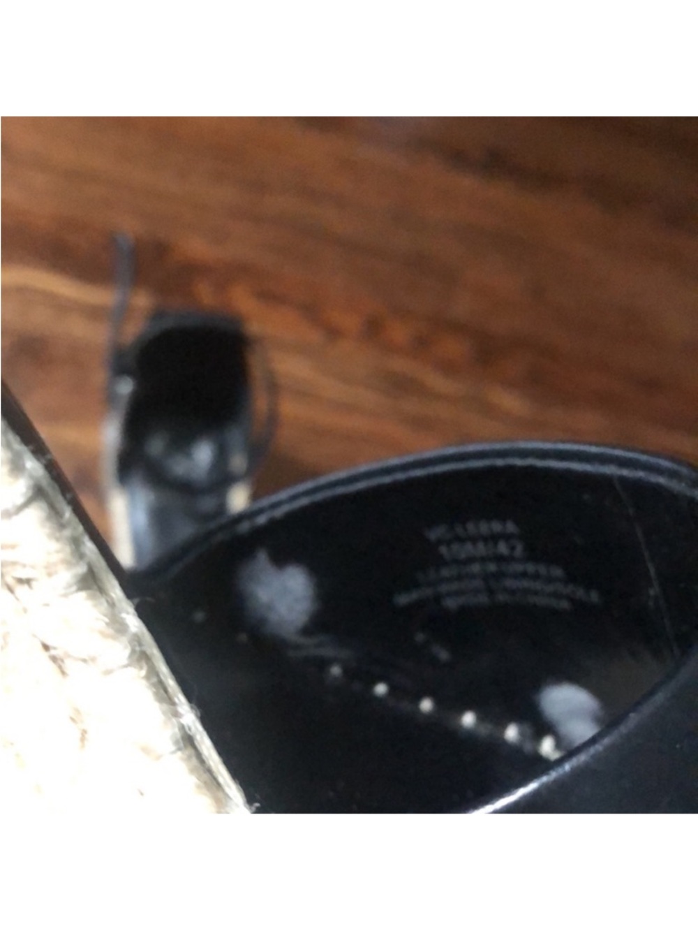 Vince Camuto Black Meddrina Ankle Strap Espadrille Sandal Size 10 - Picture 10 of 11